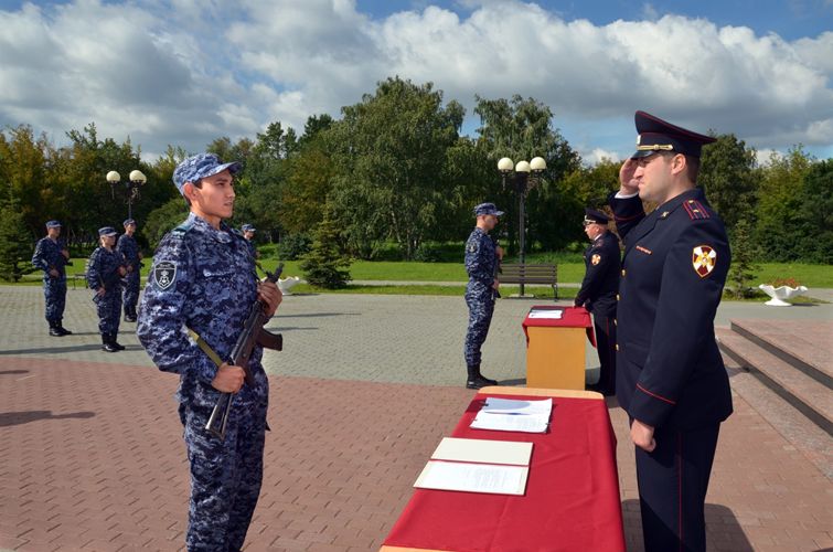 На Южном Урале сотрудники Росгвардии приняли Присягу