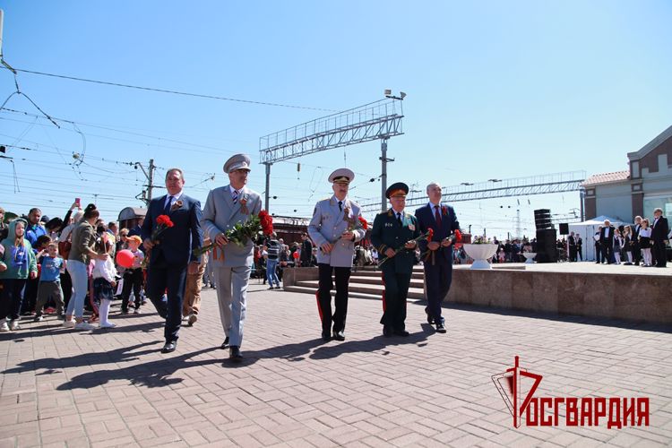 Александр Ясинский принял участие в мероприятии «Поезд Победы»
