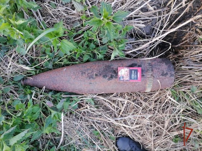 В Челябинской области бойцы ОМОН «Атом» Росгвардии обследовали снаряд