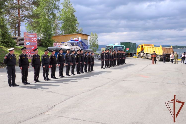 Новый катер заступил на боевое дежурство в Росгвардии