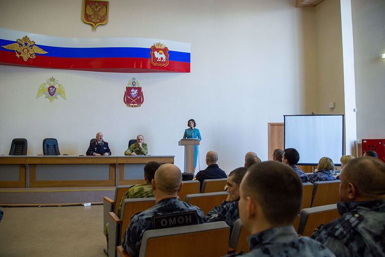 В управлении Росгвардии по Челябинской области прошло памятное мероприятие, посвященное Дню войск национальной гвардии Российской Федерации