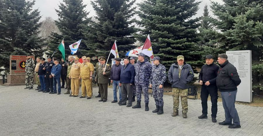 На Южном Урале росгвардейцы встретили участников автопробега «Дорога к Победе»