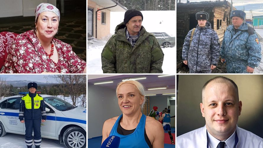 Росгвардейцы стали номинантами проекта ГТРК «Южный Урал» «Необычные люди» за спасение людей на пожаре
