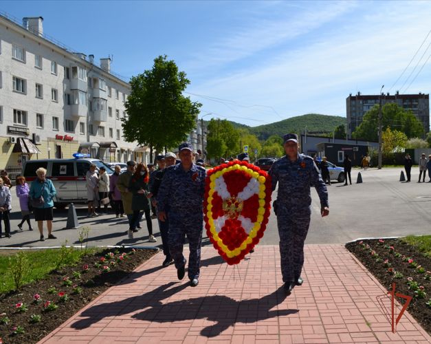 На Южном Урале сотрудники Росгвардии приняли участие в торжественных мероприятиях по случаю Дня Победы