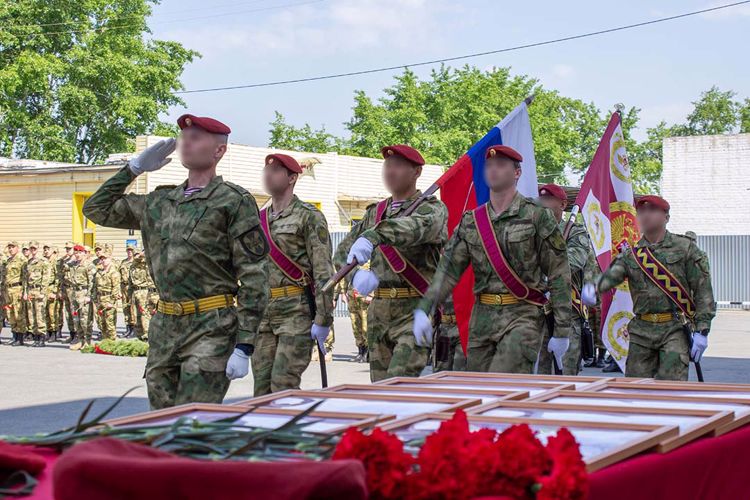  В отряде спецназа «Оберег» Росгвардии почтили память погибших военнослужащих
