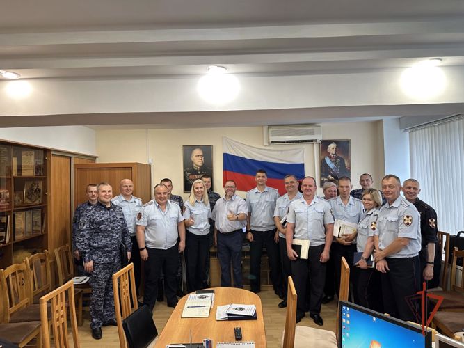 В Челябинске прошла встреча сотрудников Росгвардии с представителями общественной организации «Общее дело»