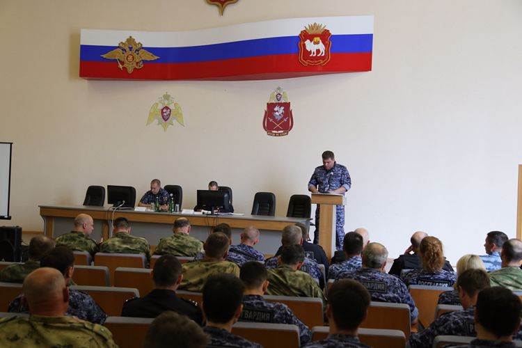 В Челябинске росгвардейцы подвели итоги служебно-боевой деятельности за I полугодие 2023 года