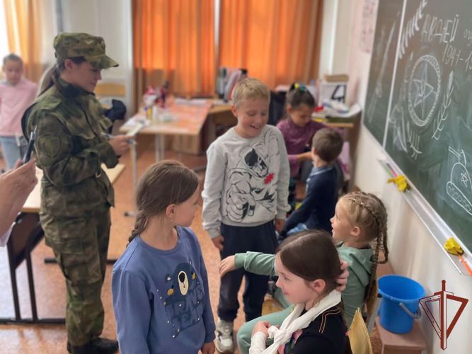 Патриотическая акция «Каникулы с Росгвардией» продолжается в Челябинской области