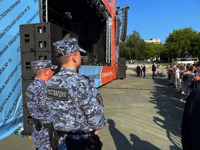 За выходные росгвардейцы обеспечили безопасность ряда мероприятий по всему Южному Уралу