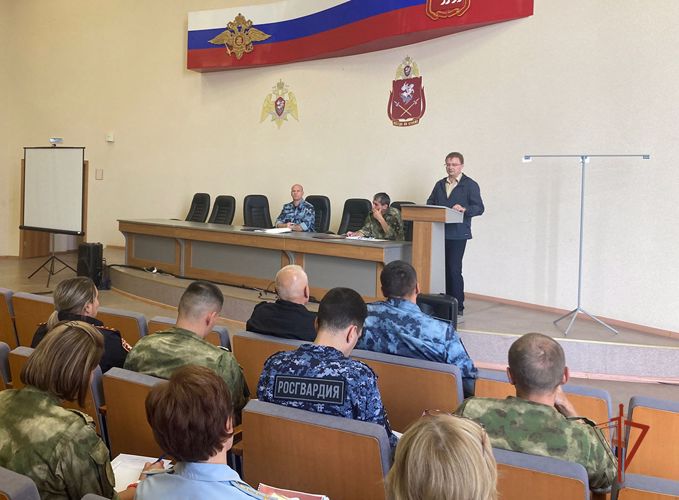 В Челябинске прошла встреча сотрудников Росгвардии с представителями областной станции переливания крови
