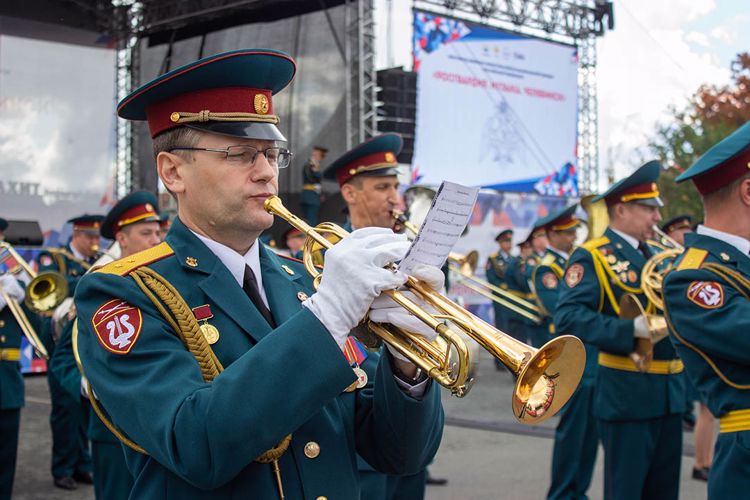 Фестиваль военных оркестров Уральского округа Росгвардии состоялся в Челябинске
