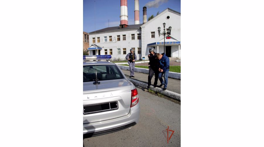 В Челябинской области росгвардейцы приняли участие в антитеррористических учениях на территории ГРЭС
