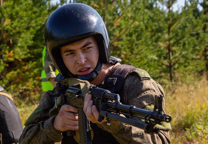 На Южном Урале росгвардейцы провели военно-патриотические Игры