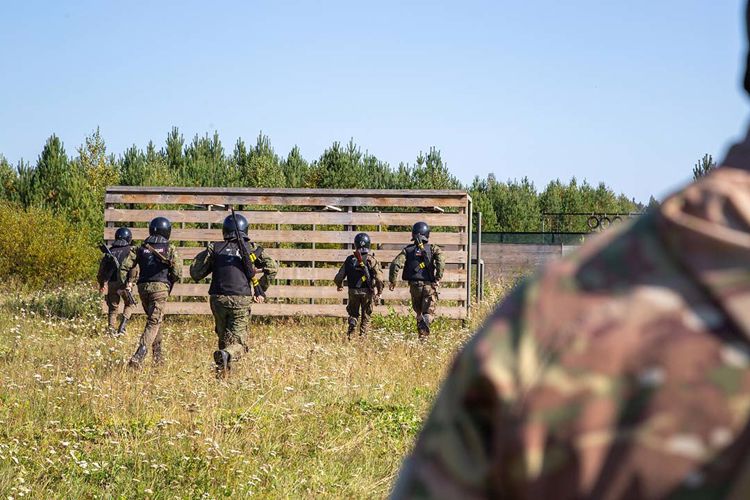 На Южном Урале росгвардейцы провели военно-патриотические Игры
