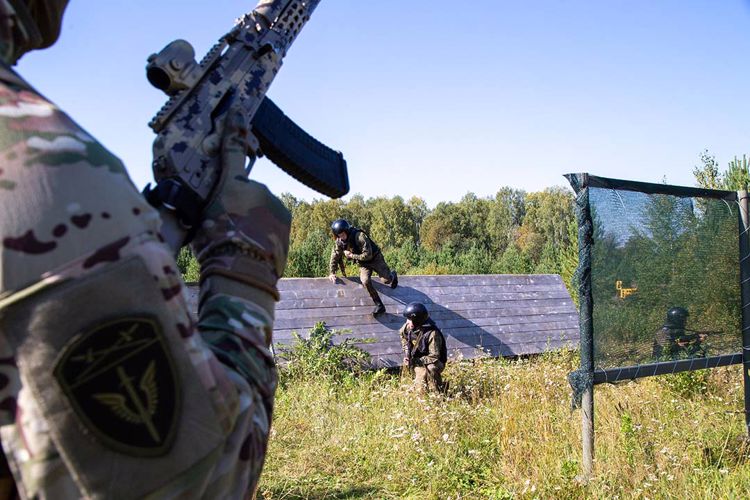 На Южном Урале росгвардейцы провели военно-патриотические Игры