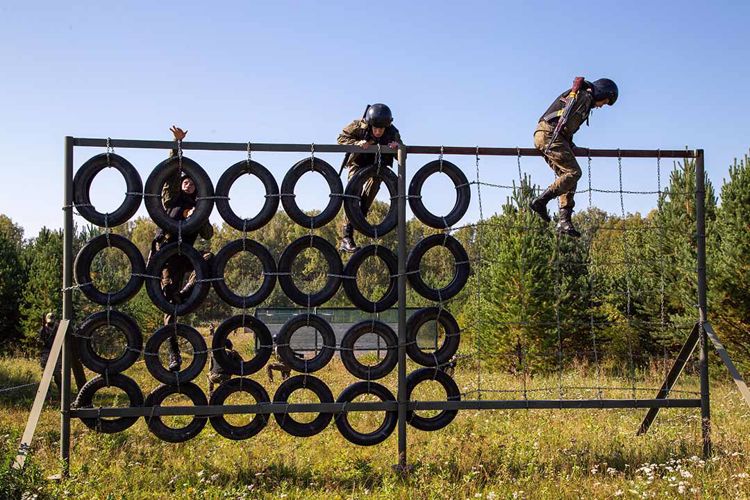 На Южном Урале росгвардейцы провели военно-патриотические Игры