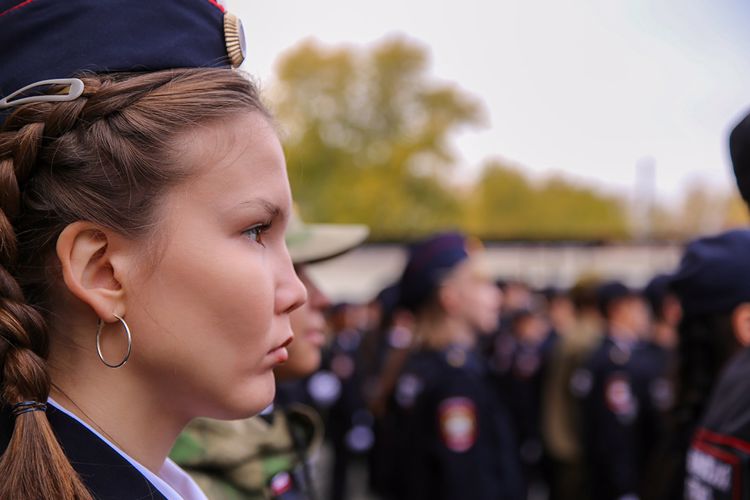 На базе челябинского ОМОН «Воин» студенты приняли клятву курсанта