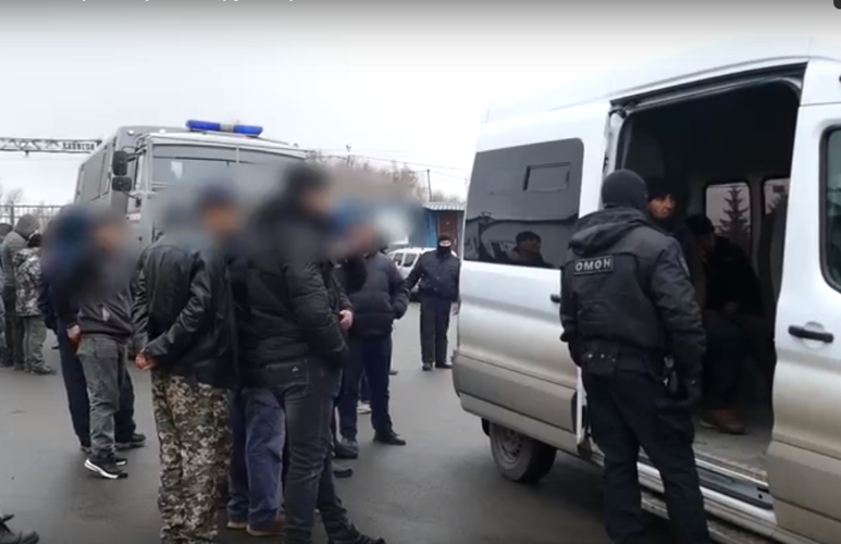 В Челябинске при содействии ОМОН пресечены нарушения миграционного законодательства