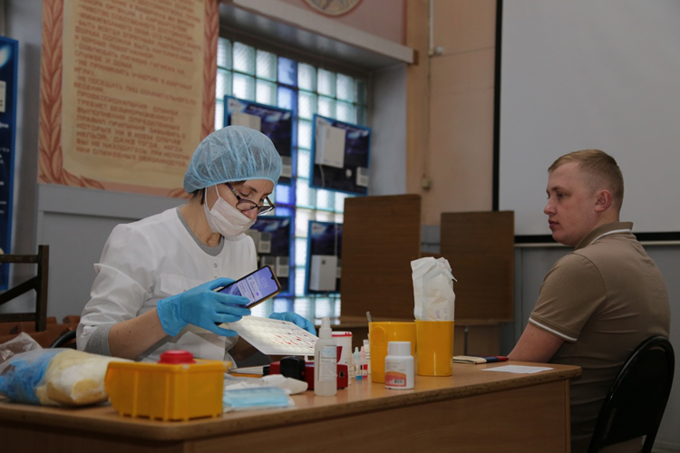 В Челябинске росгвардейцы приняли участие в донорской акции  «От сердца к сердцу»