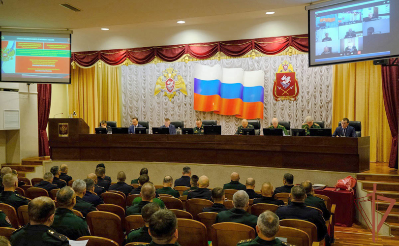 Военный совет прошел в Уральском округе Росгвардии