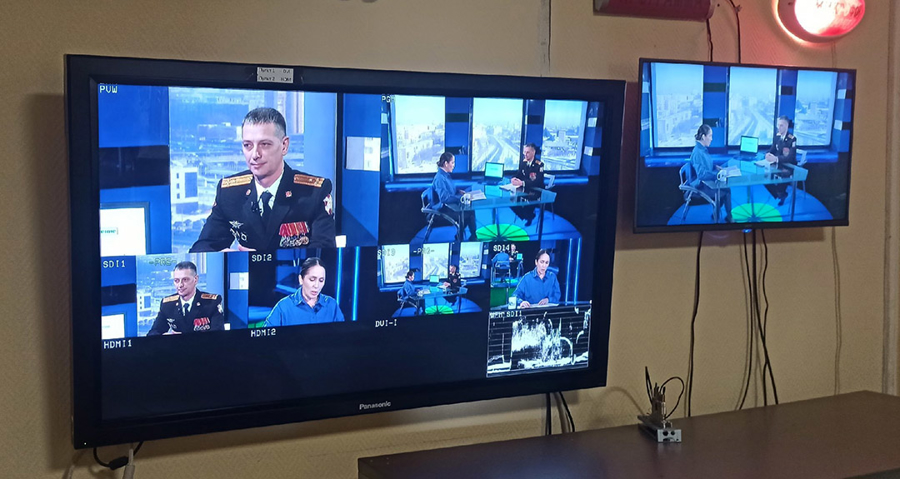 В 55 годовщину со Дня образования подразделений ЦЛРР росгвардейцы встретились с журналистами «31 канала»