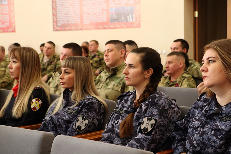 В управлении Росгвардии по Челябинской области состоялся праздничный концерт ко Дню защитника Отечества