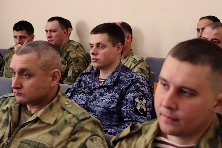 В управлении Росгвардии по Челябинской области состоялся праздничный концерт ко Дню защитника Отечества