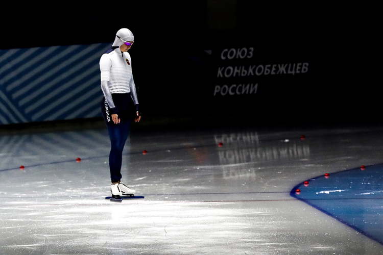Росгвардейцы поддержали конькобежку Ольгу Фаткулину на Всероссийской спартакиаде