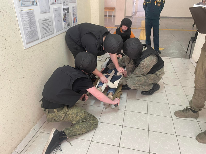 В Магнитогорске росгвардеец принял участие в организации спортивно-военизированной эстафете «Призывник-2024»