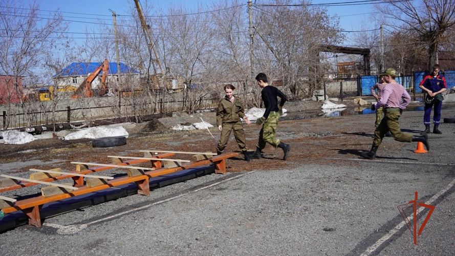 Росгвардейцы продолжают принимать участие в военно-патриотической игре «Зарница 2.0.»