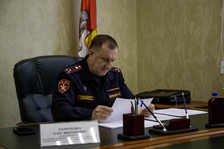 В приемной Президента РФ начальник управления Росгвардии по Челябинской области провел личный прием граждан