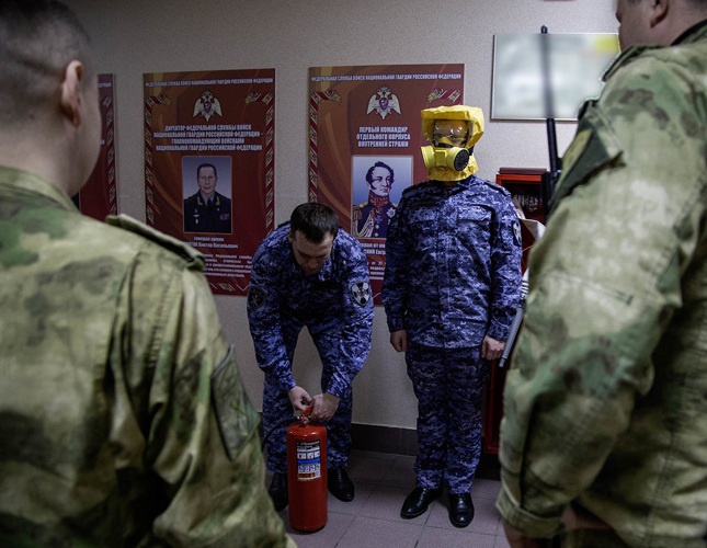 В управлении Росгвардии по Челябинской области проходит подготовка к пожароопасному периоду