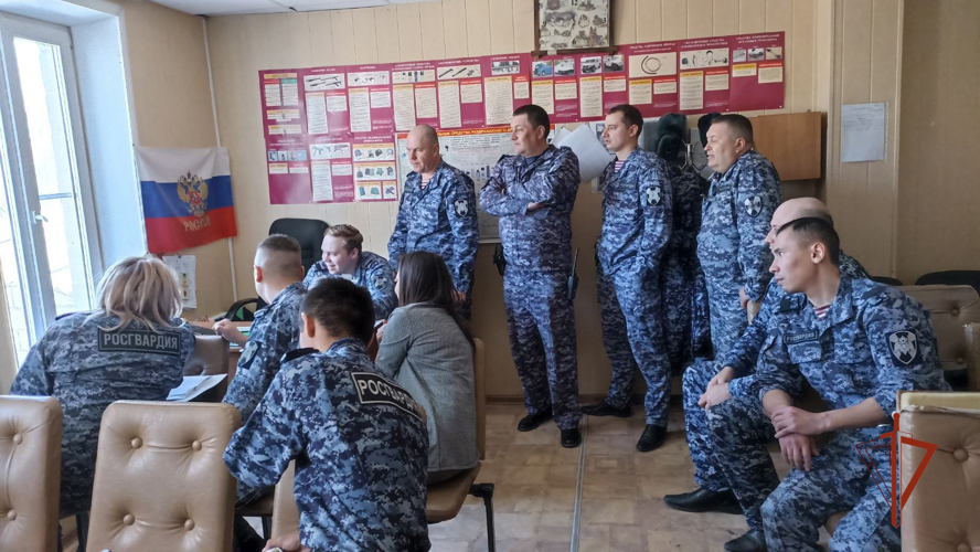 Росгвардейцы приняли участие в мероприятиях, посвященных Дню космонавтики на Южном Урале