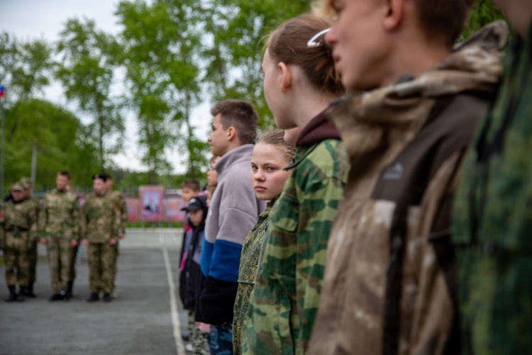 Военно-спортивный турнир прошел в челябинском отряде «Оберег» 