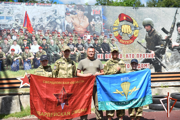 Подшефный Росгвардии военно-патриотический клуб Урала стал призером Всероссийских сборов «Гвардейская смена» в Подмосковье