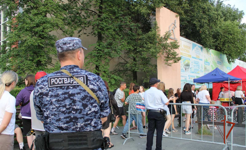 В Златоусте Бушуевский фестиваль прошел под присмотром Росгвардии и полиции