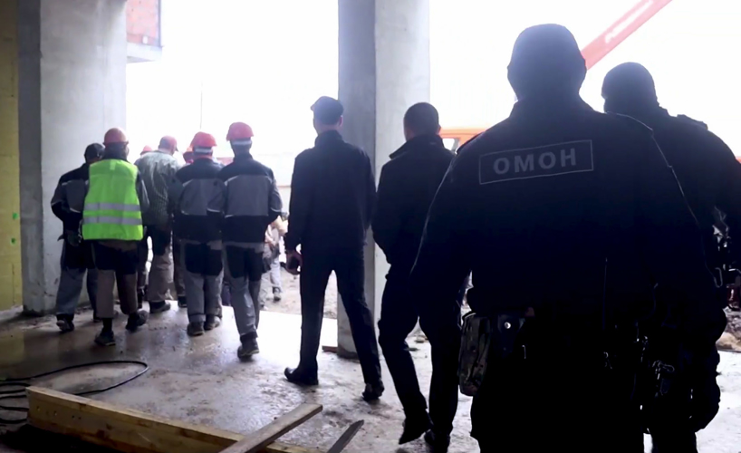 При содействии Росгвардии выявлены нелегальные мигранты на строительных объектах Челябинской области