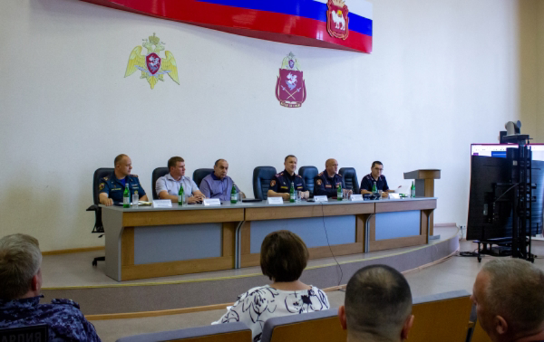 В территориальном управлении состоялось заседание координационного совета по вопросам частной охранной деятельности  
