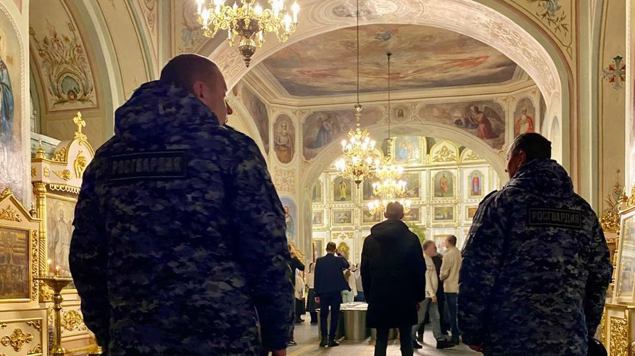 Росгвардейцы приняли участие в мероприятиях, посвященных Крещению Господня на Южном Урале