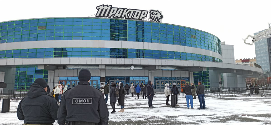 Росгвардейцы обеспечили безопасность матчей КХЛ и ВХЛ в столице Южного Урала