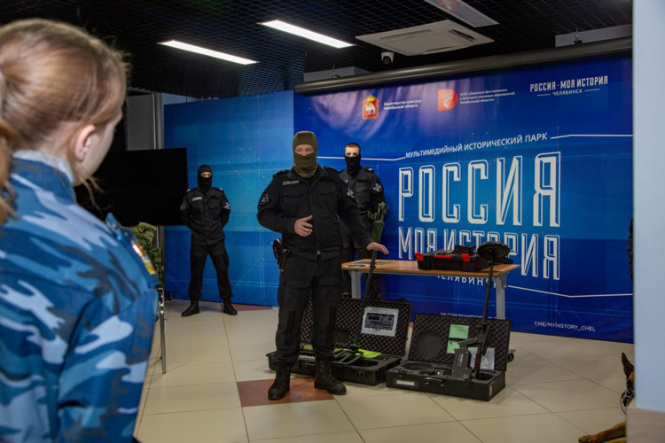 Росгвардейцы провели ряд патриотических мероприятий ко Дню защитника Отечества