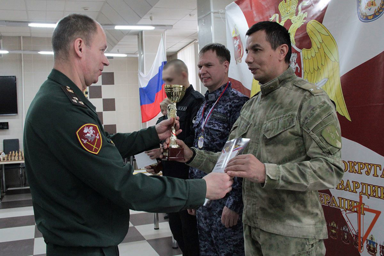 Сильнейшие шахматисты Уральского округа Росгвардии определены в Тюмени