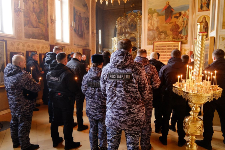 Росгвардейцы почтили память погибших коллег