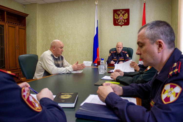 Временно исполняющий обязанности начальника управления Росгвардии по Челябинской области провел личный прием
