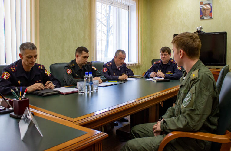 Временно исполняющий обязанности начальника управления Росгвардии по Челябинской области провел личный прием