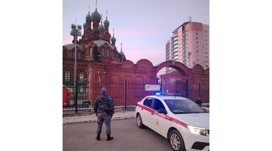 На Южном Урале Росгвардейцы обеспечили безопасность Пасхальных богослужений