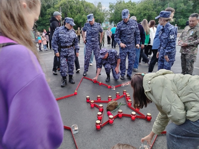 На Южном Урале росгвардейцы приняли участие в мероприятиях, посвященных Дню памяти и скорби