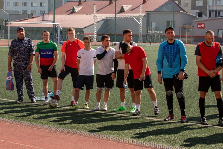 Росгвардейцы приняли участие в футбольном турнире «Кубок Сбера»
