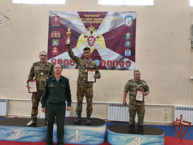 Военнослужащие озерского ордена Красной Звезды соединения Уральского округа Росгвардии стали победителями ведомственного чемпионата по самбо