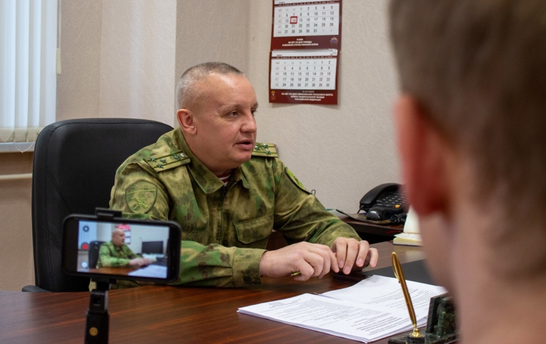 Заместитель начальника управления Росгвардии по Челябинской области дал интервью федеральному изданию